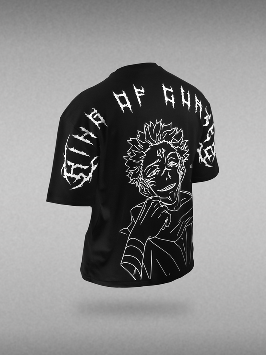 Sukuna King of Curses | Unisex Printed Oversized T-Shirts