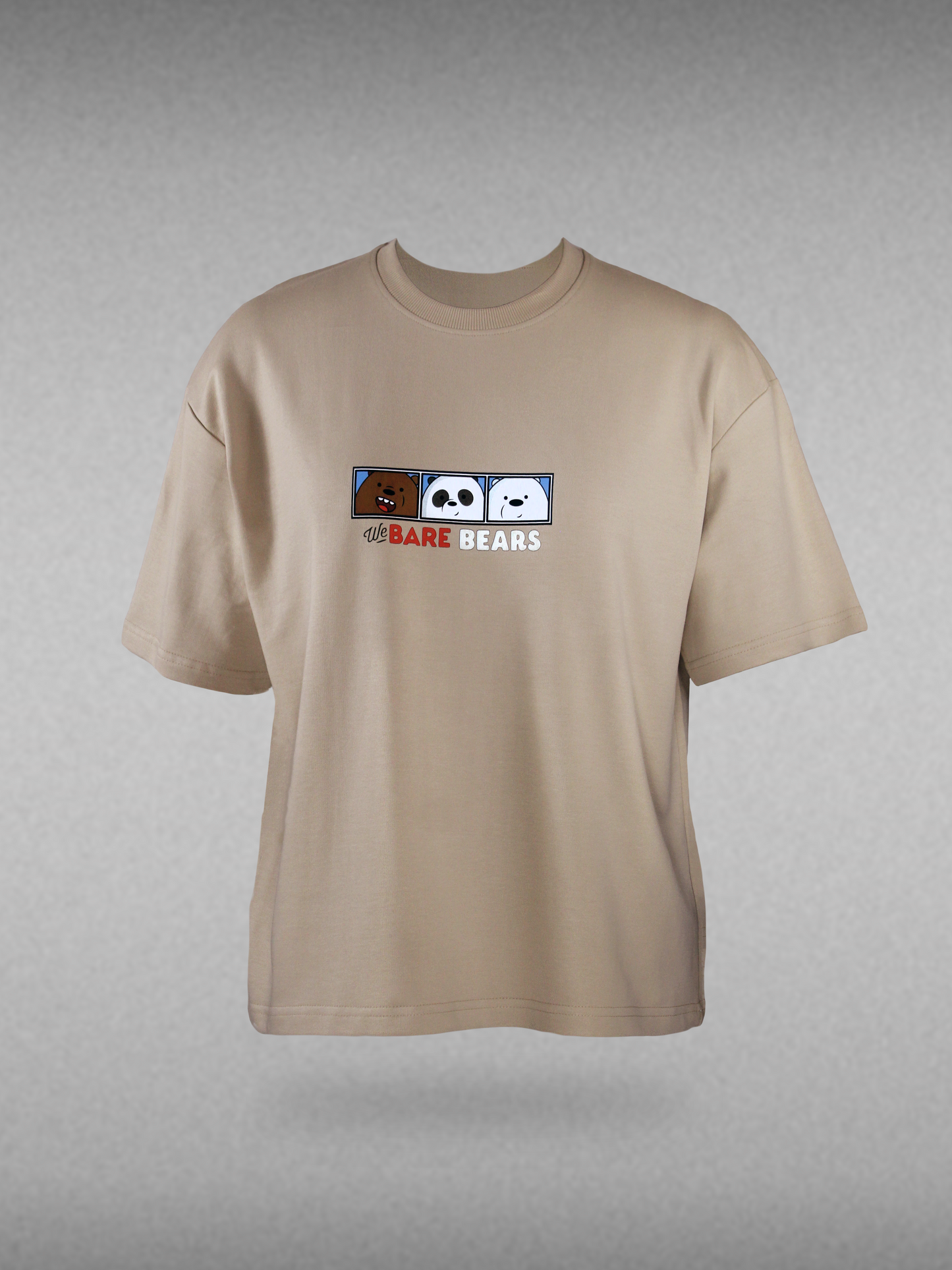 Bare Bears | Unisex Printed Oversized T-Shirts