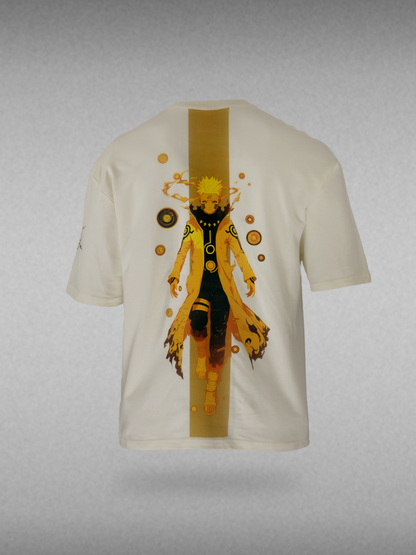 Naruto Sage mode | Unisex Printed Oversized T-Shirts