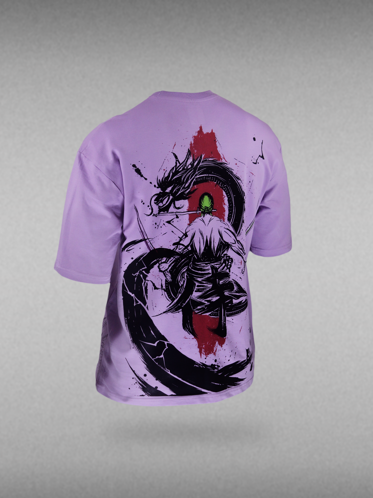 Zoro's Oni-Giri | Unisex Printed Oversized T-Shirts