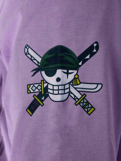 Zoro's Oni-Giri | Unisex Printed Oversized T-Shirts